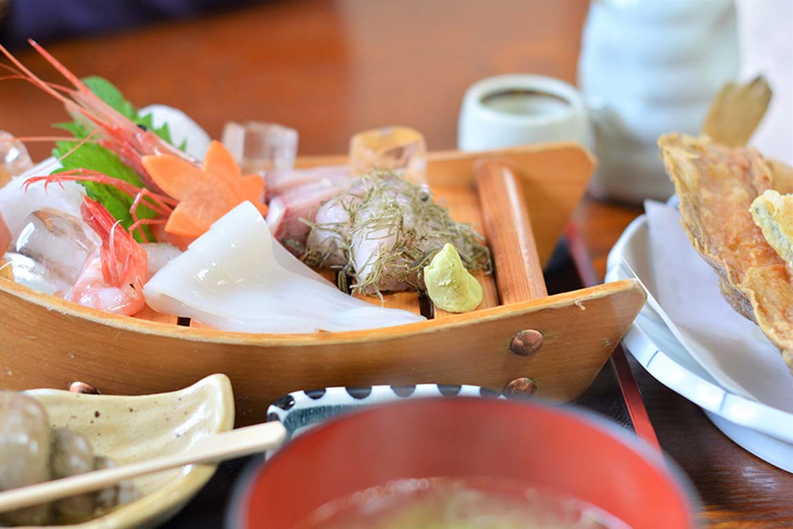 能登牛付漁火ミニ会席