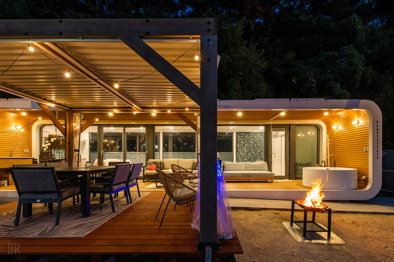 villa.B■ペット可■〈専用バレルサウナ・温水ジャグジー付〉