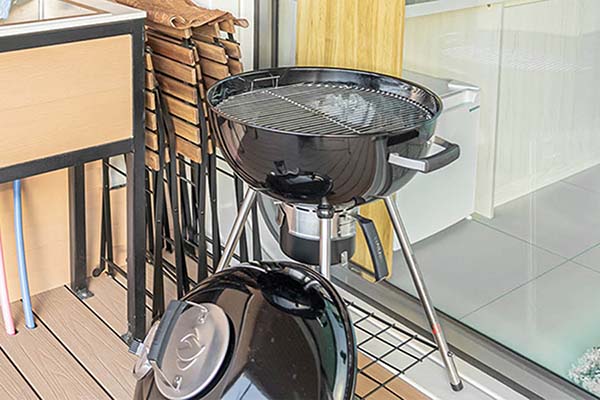 BBQ grill/IH stove