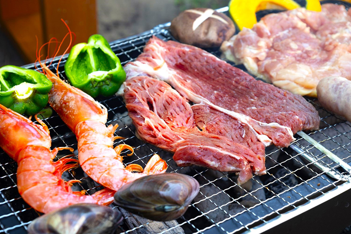 Glamping BBQ 6,000 yen