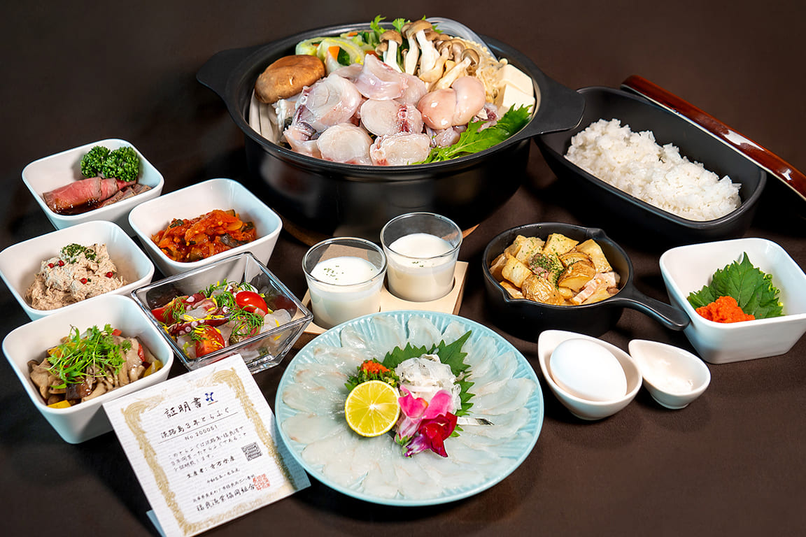 [Winter only] Taste of winter! 3 years tiger blowfish hot pot set plan