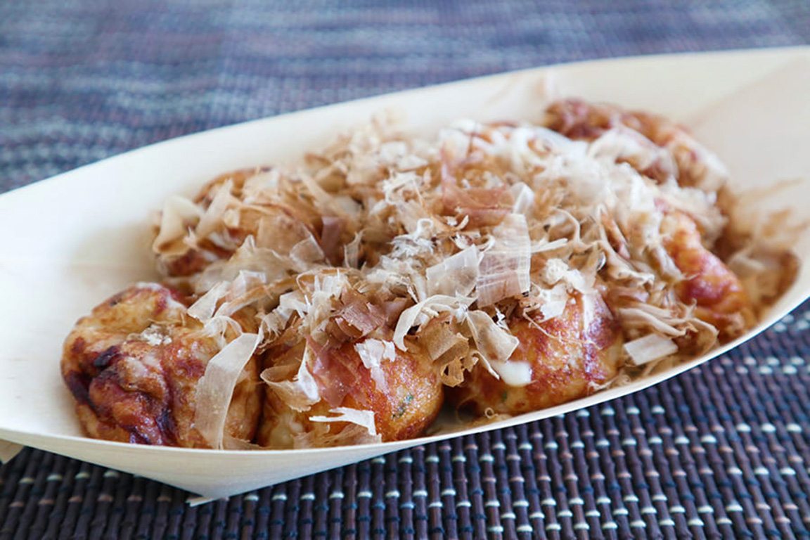 Dinner takoyaki set