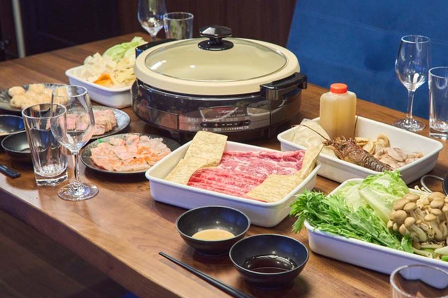 涮鍋套餐晚餐：涮鍋全明星+龍蝦海鮮飯