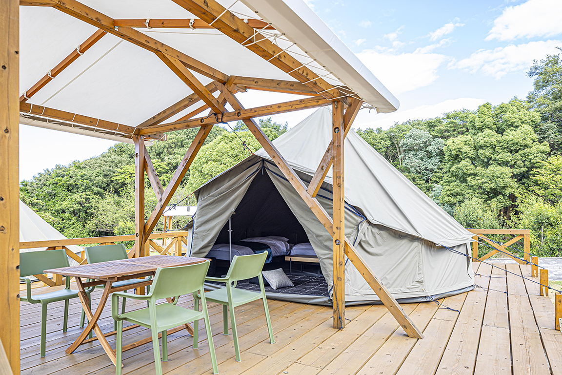 forest tent