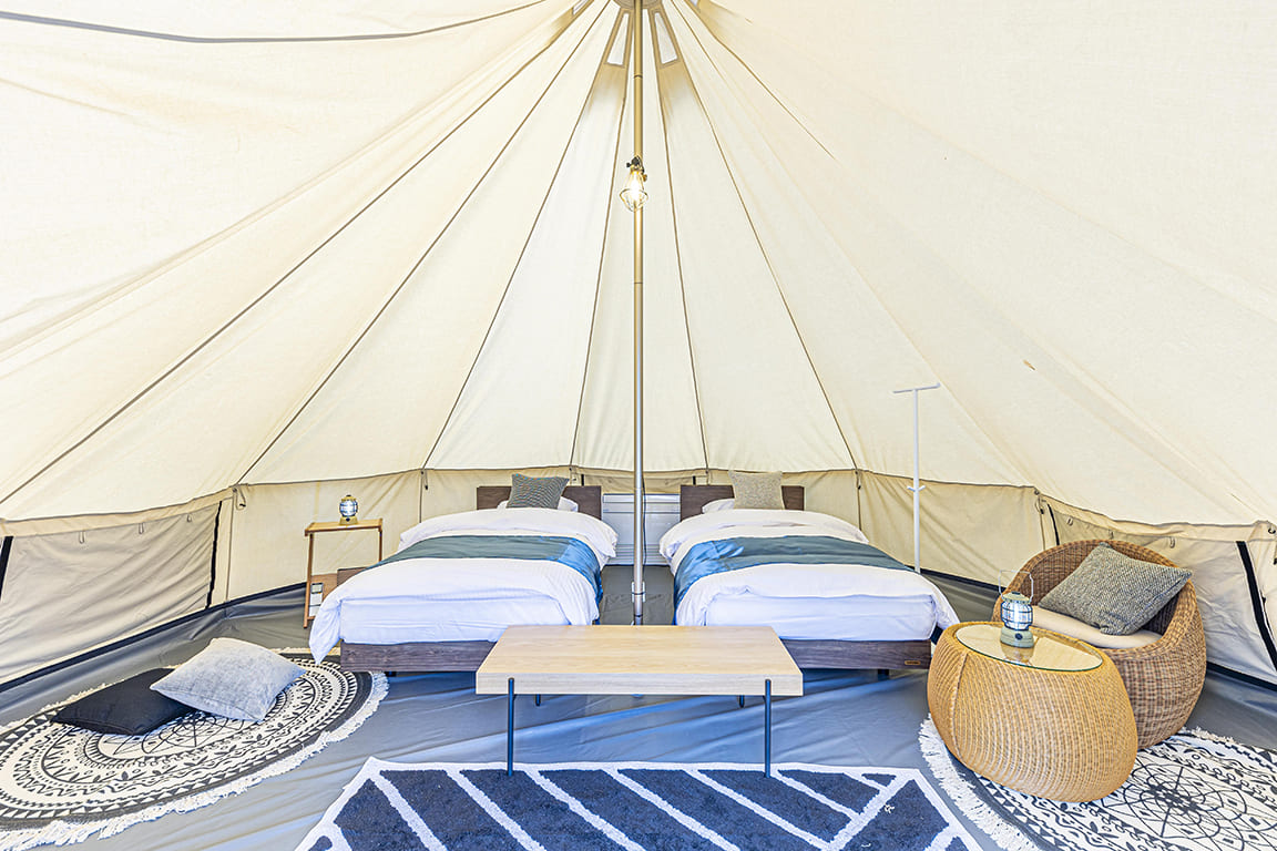 ocean tent