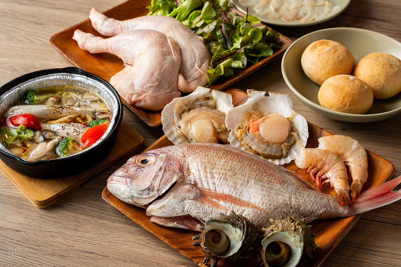 【下関海鮮盛りBBQ】唐戸市場直送のご当地グルメBBQ