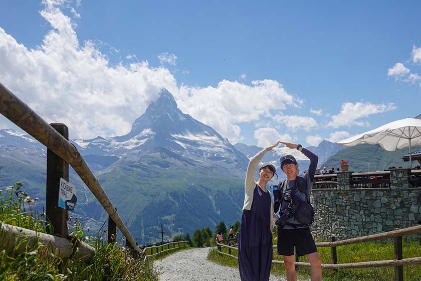 2人で登山