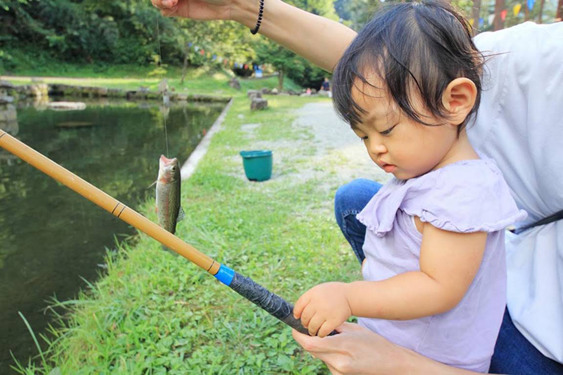 Rainbow trout fishing experience