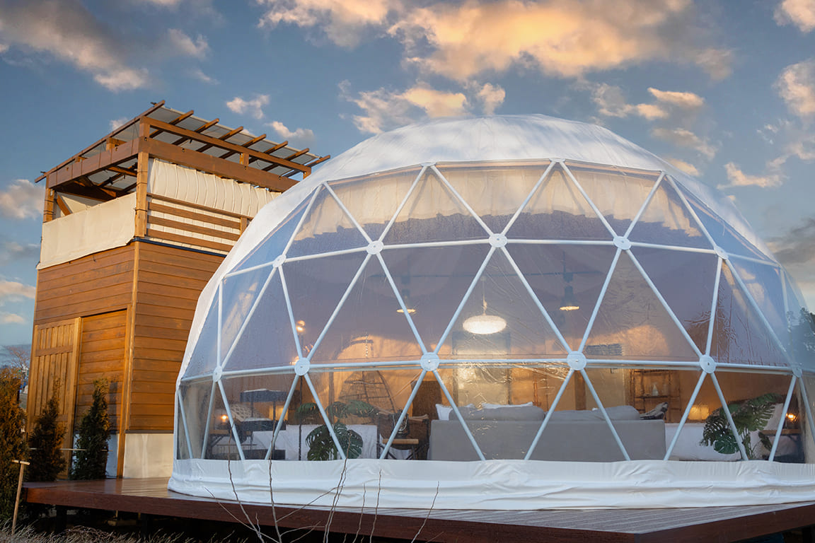 Sweet dome (with observation deck)