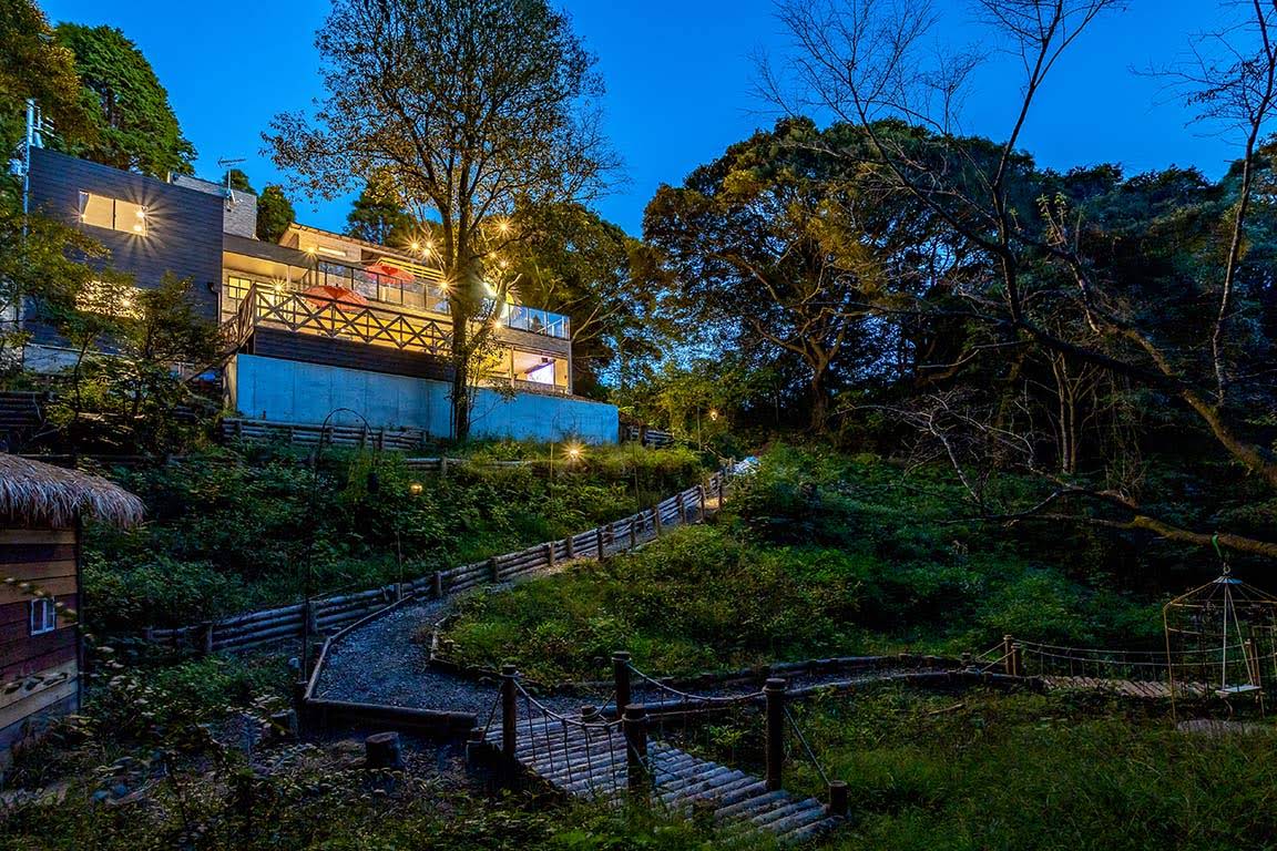 VILLA LAGI ~ Exterior slope of Villa Lagi