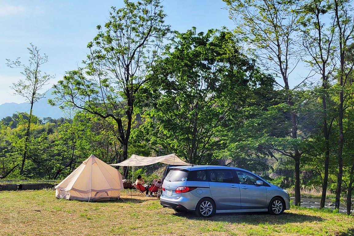 Campsite: Camp Upper South side