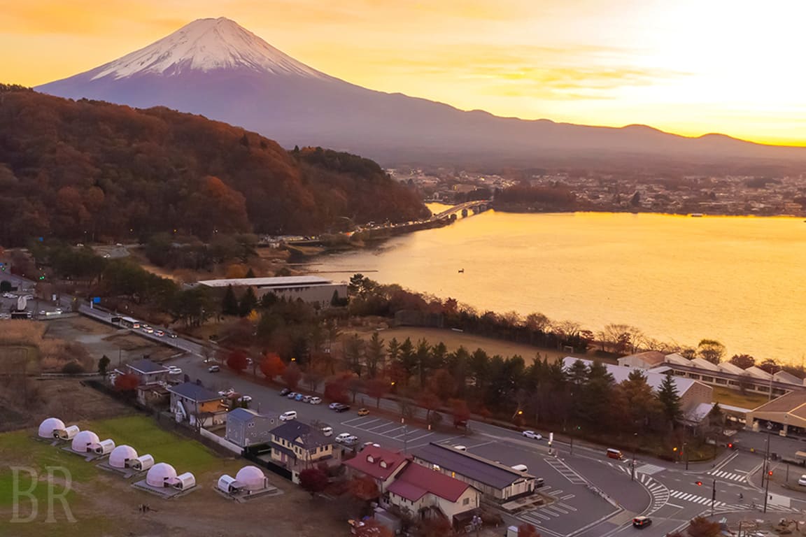 河口湖 BASE DOME GLAMPING 登り坂【山梨】