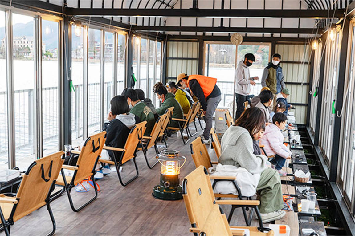 [河口湖]西太公魚釣魚