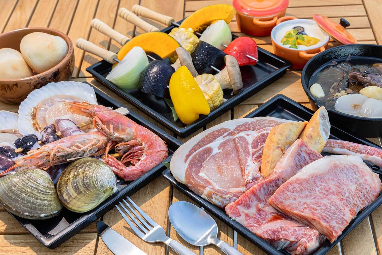 スタンダードBBQ　新潟県産ブランド肉盛り合わせ