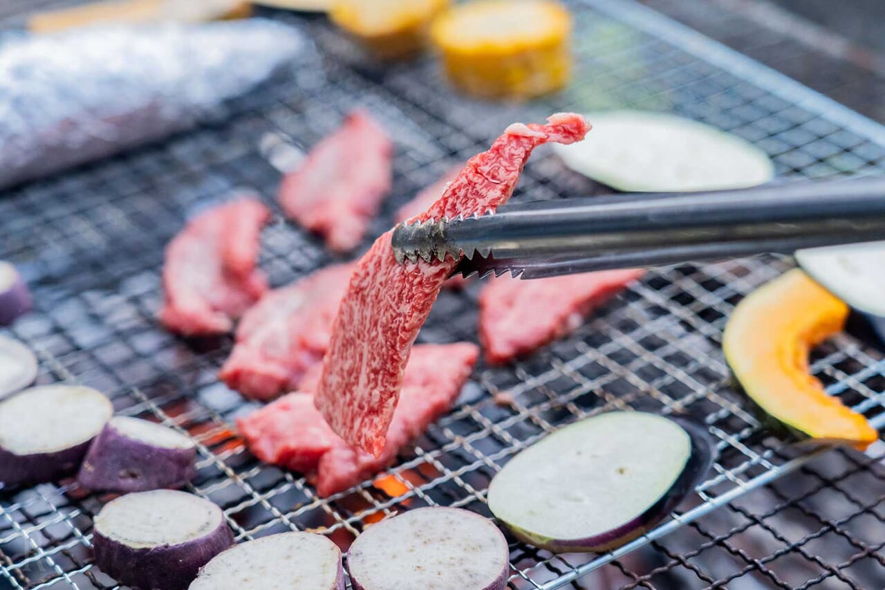 带上自己的食材烧烤