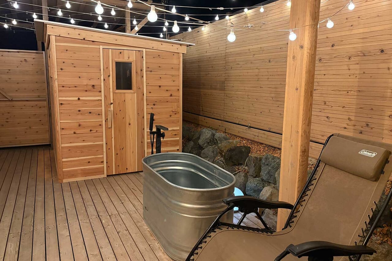 [Japanese-style room] Tiny house [Alba] Capacity: 3 people (with tent cabin)