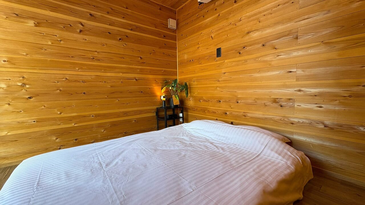 【和室部屋】タイニーハウス【Nido】定員3名〈サウナ小屋付き〉
