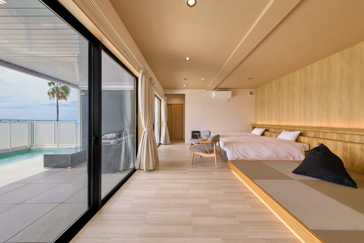 【ペット同伴可能】オーシャンフロント ～プライベートドッグプール付き～