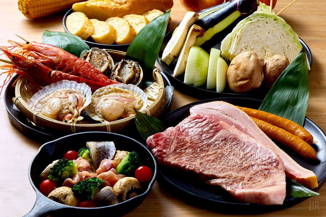 厳選された山の恵みと海の幸を味わう プレミアムBBQ