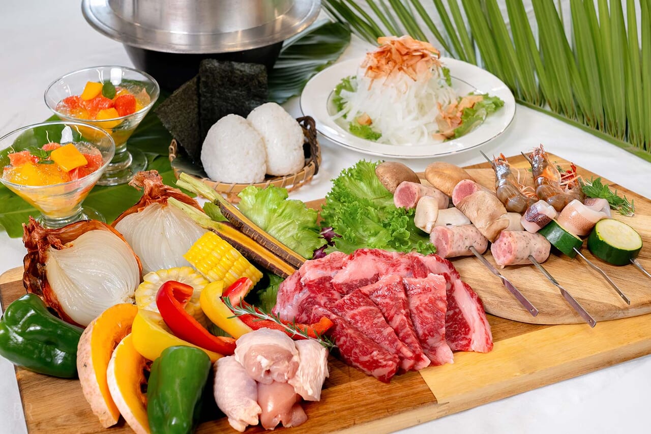 ＜Premium＞「カリコ熟成肉“極”きわみ」 霜降り淡路牛ロースのBBQ