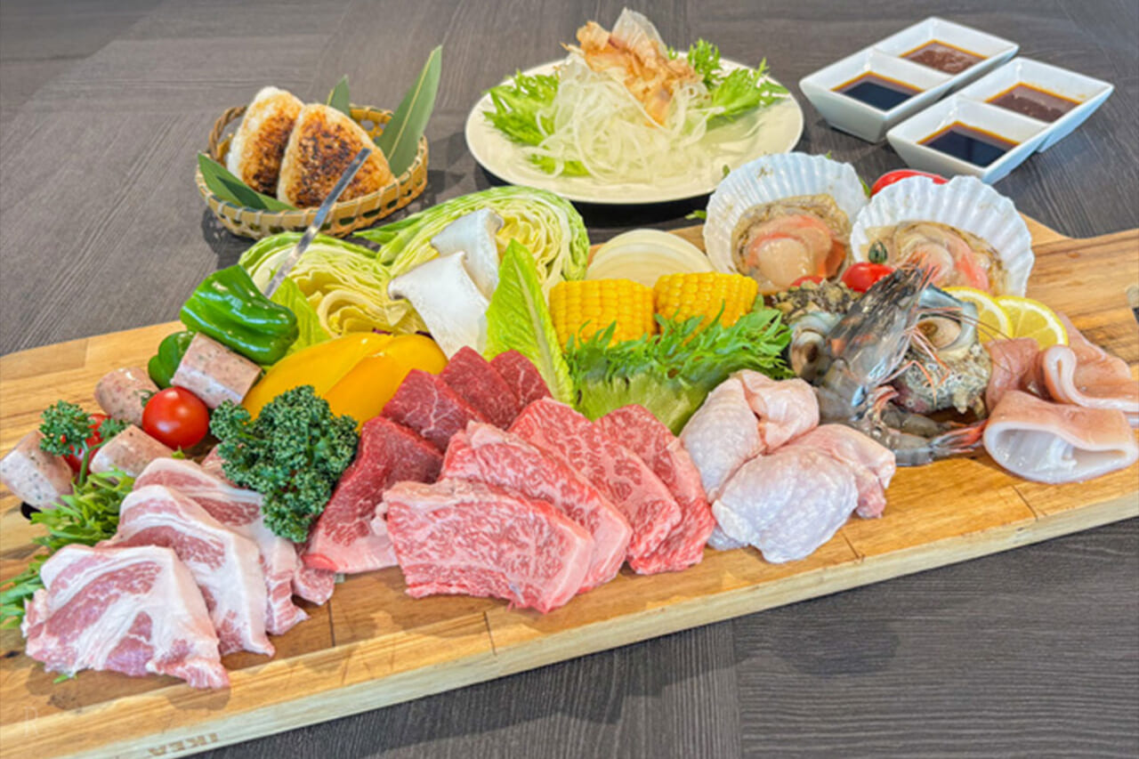 ＜Standard＞「カリコ熟成肉“極”きわみ」 淡路牛ランプのBBQ