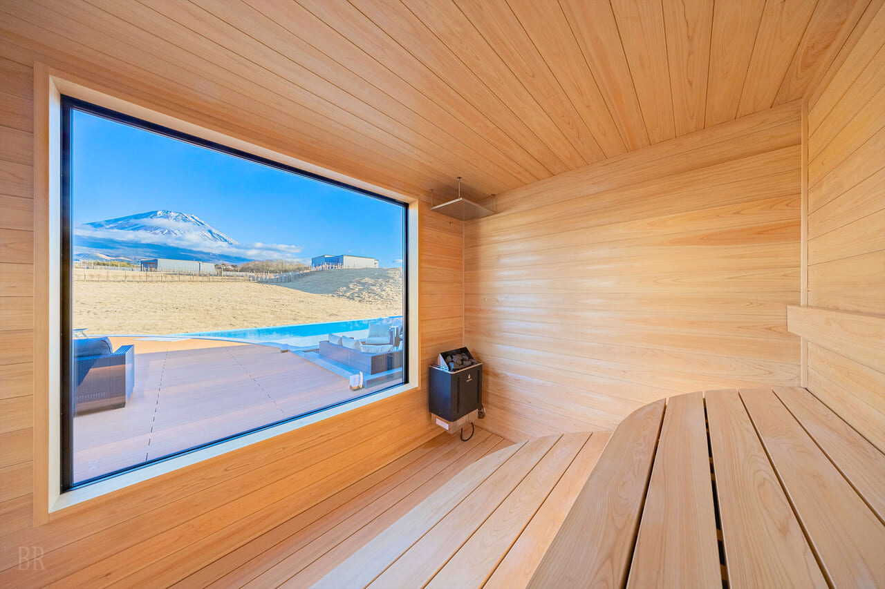 客室専用サウナ