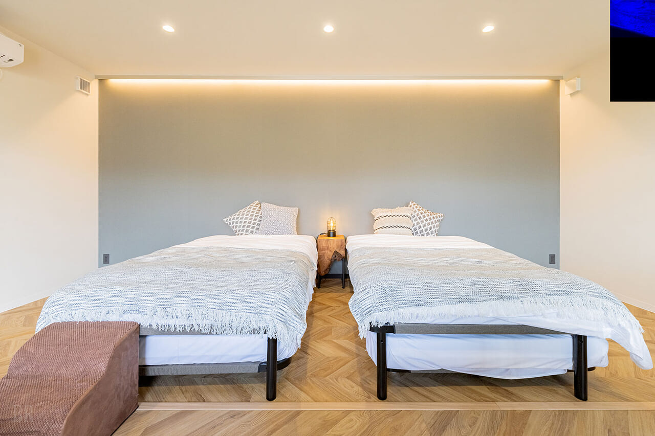 <シンフォニーヴィラ>コーナーテラス