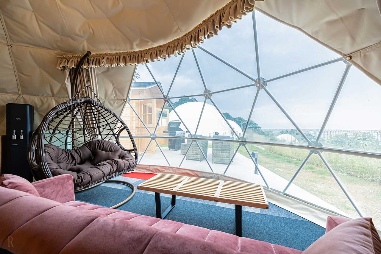 6mドームテント