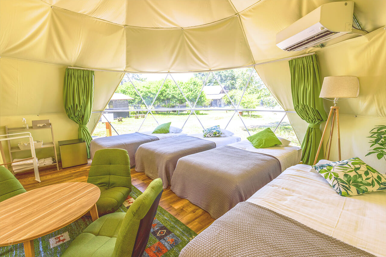 グランピング「新緑」