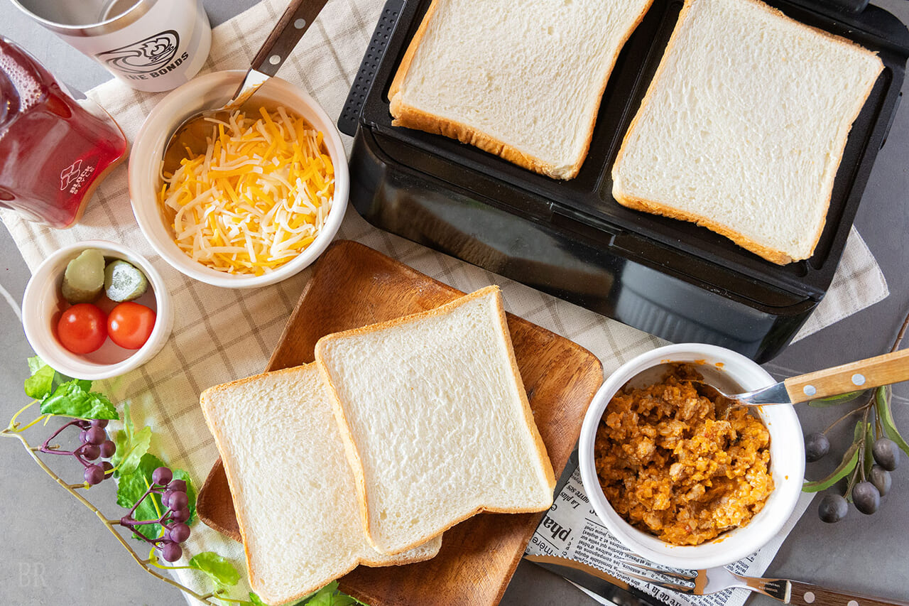 【4月~12月】ホットサンド朝食