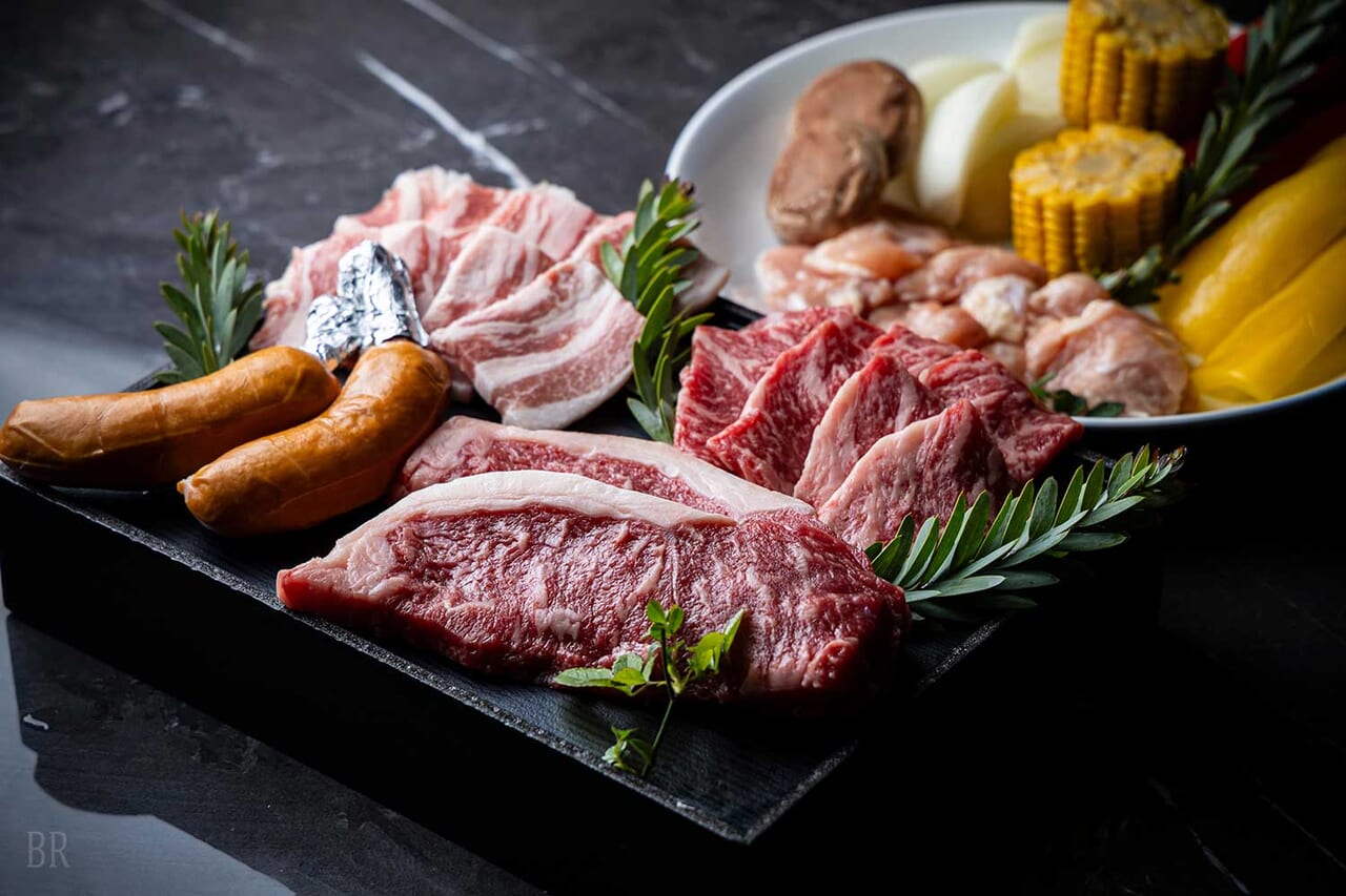 国産牛三種の彩りバラエティBBQセット