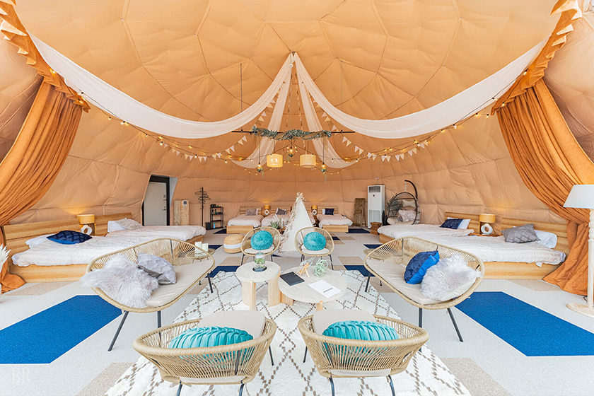 【埼玉】格兰菲尔度假村东武店的内部就像一个秘密基地。