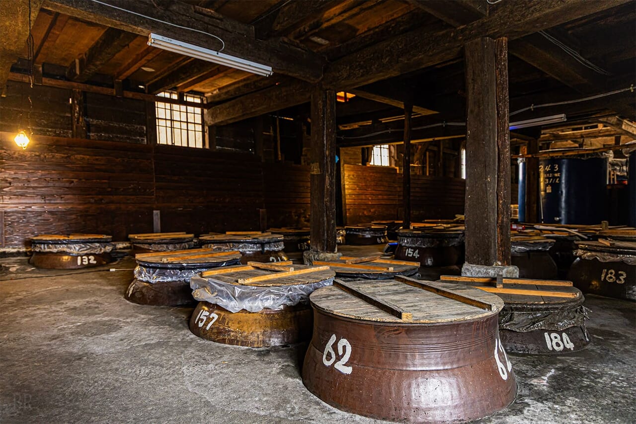 焼酎工場見学（神酒造株式会社）