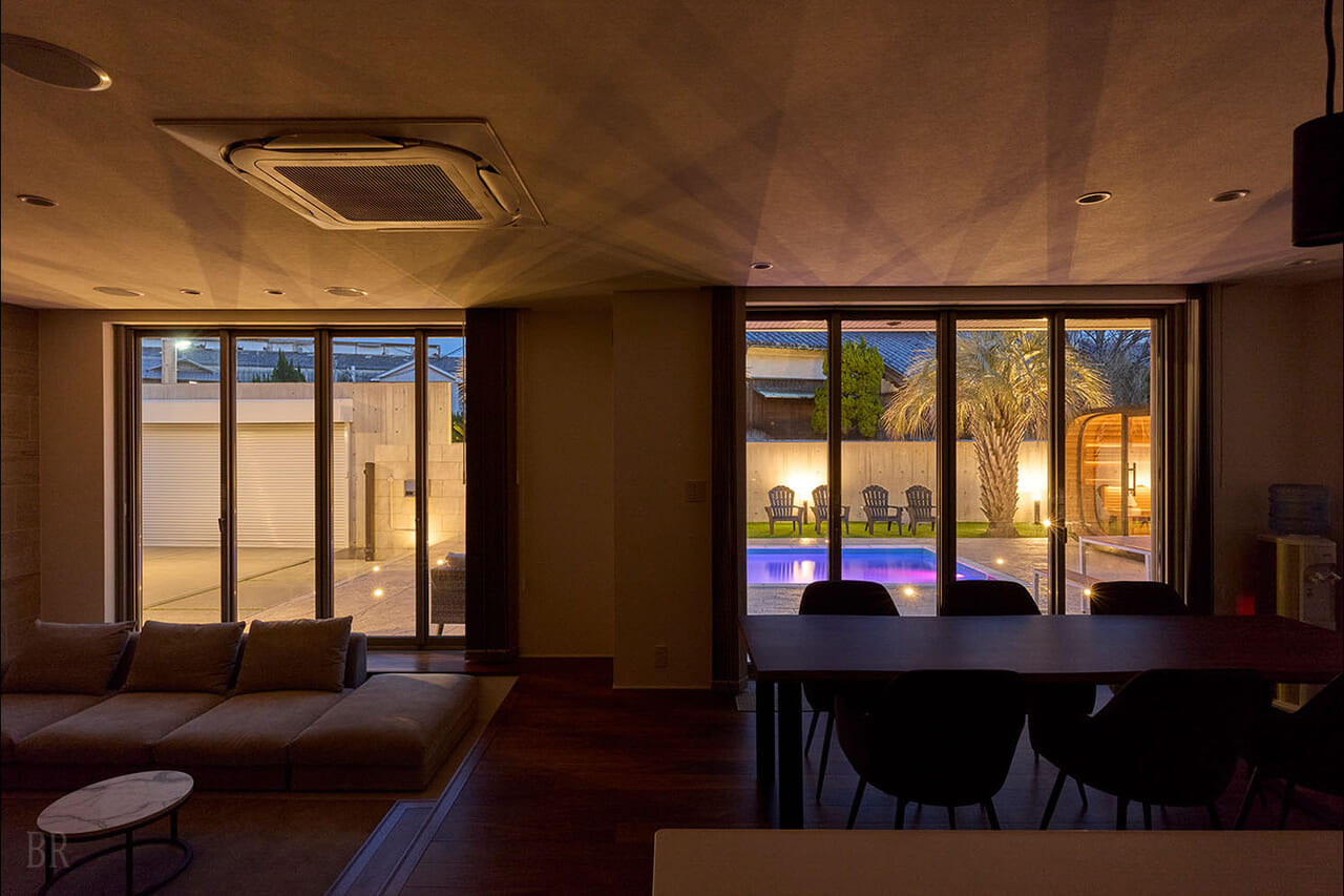 1棟貸切のプライベートヴィラ