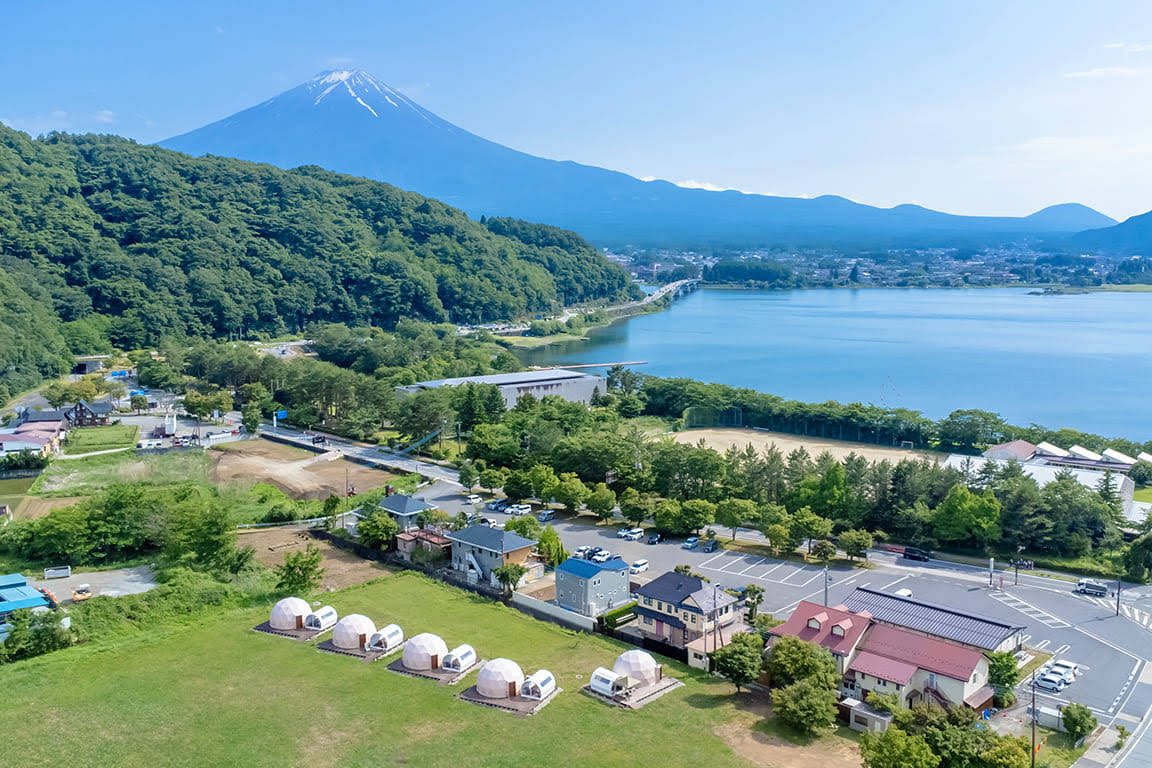 KAWAGUCHIKO BASE DOME GLAMPING NOBORISAKA
